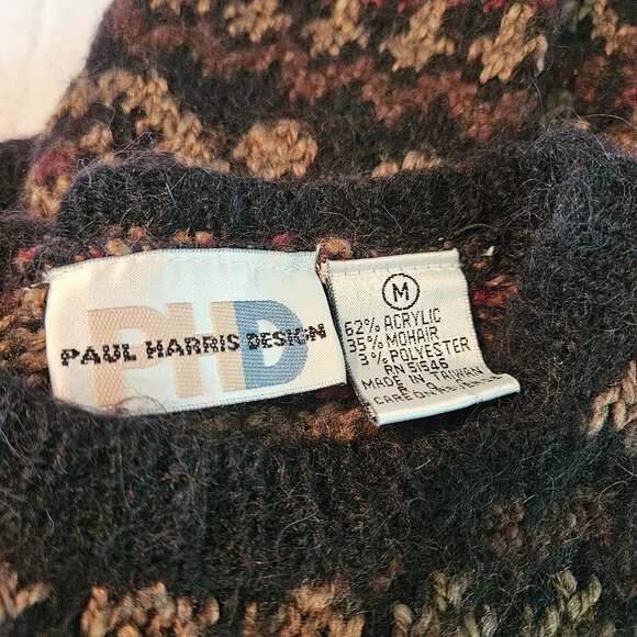 Vintage Paul Harris Design Mohair Wool Sweater Med EUC - Picture 8 of 9